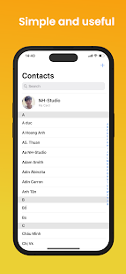 iContacts – IOS 17 Contacts Screenshot