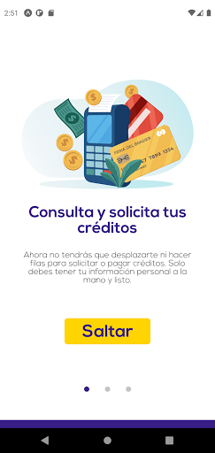 Android application Feria del Brasier screenshort