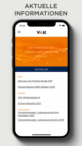 Android application VAK screenshort
