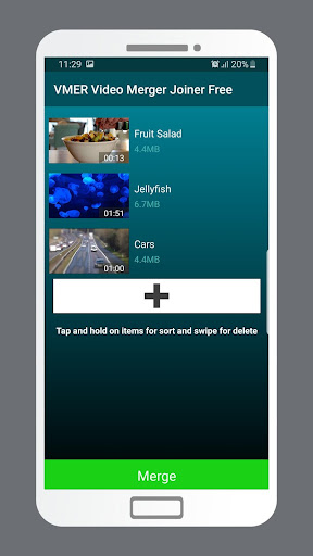 Screenshot of VMER Video Merger Joiner
