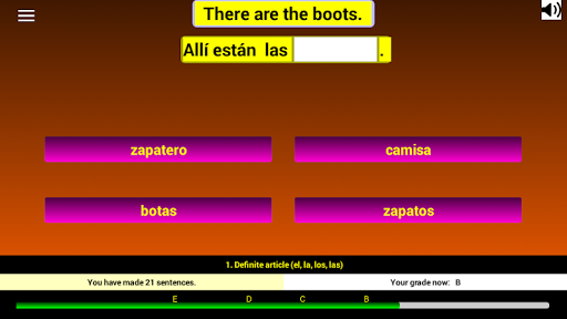 Spanish Grammar Gaps D