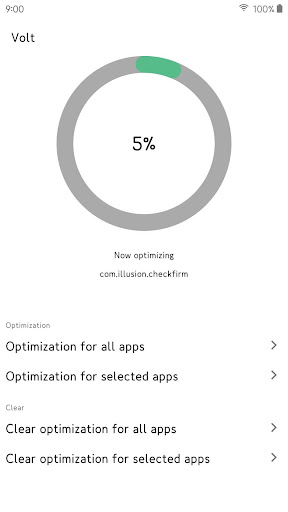 Volt - App optimization Screen 3