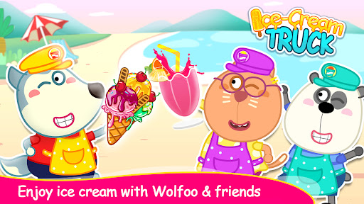 Wolfoo 's Ice Cream Truck 1.2.1 screenshots 4