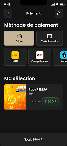 Pass Touristique Côte divoire Screen 2