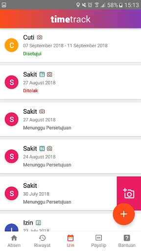 Time Track Screen 3