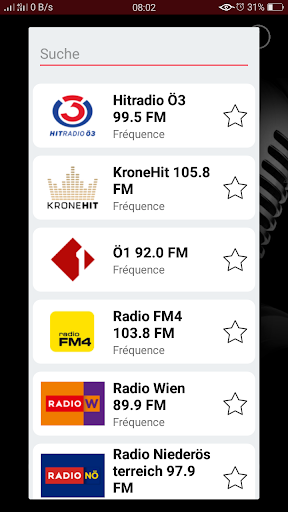 Android application Radio Österreich screenshort