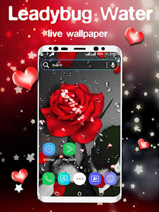 Red Rose Particle LiveWallpaper 3.0 APK screenshots 2
