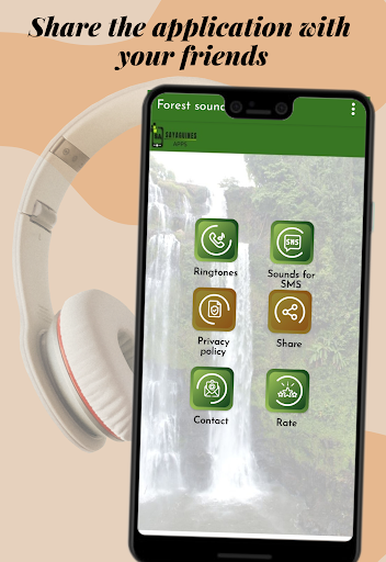 Forest sounds, ringtones Screen 2