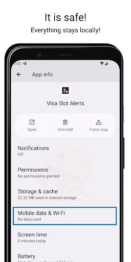 Visa Slot Alerts Screen 3