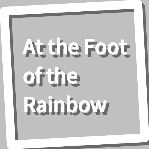 Book, At the Foot of the Rainb logo