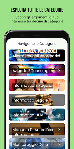 Allerta Pericoli Informatici Screen 3