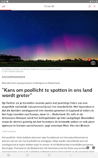 Gazet van Antwerpen - Krant screenshot 9
