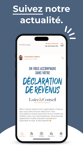 Android application Loire et Conseil screenshort