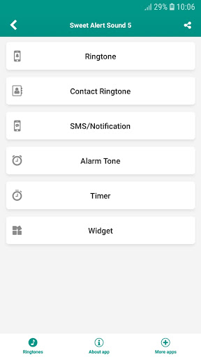 Message Tones Screen 3