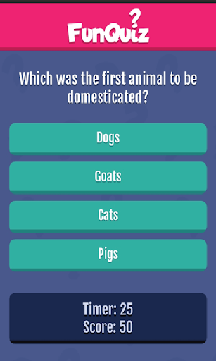 Fun Quiz Screen 3