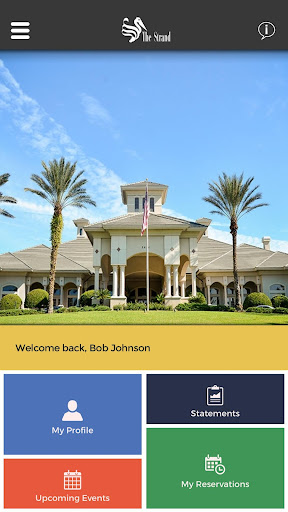Android application The Club at the Strand screenshort