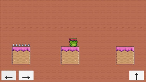 Ninja žába - parkour hra Screen 3