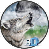 Wild Wolf Simulator 3D icon