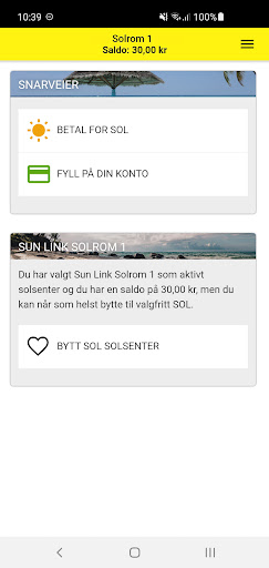 SOL Solkonto Screen 3