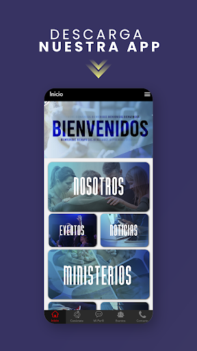 Android application Uniendo Familias Para Cristo screenshort
