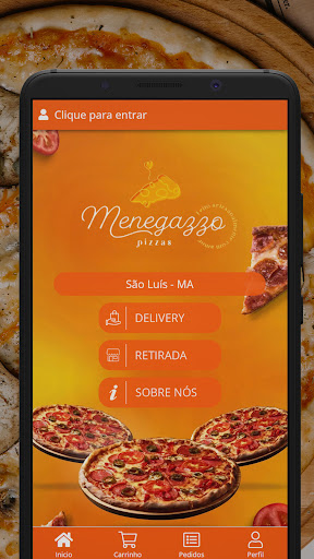 Android application Menegazzo Pizzas screenshort