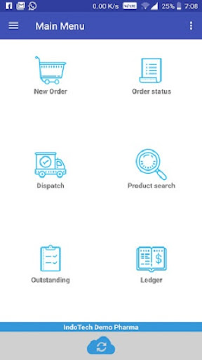 Android application MediBill Retail screenshort