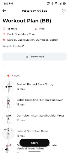 YOGFIT Screen 3
