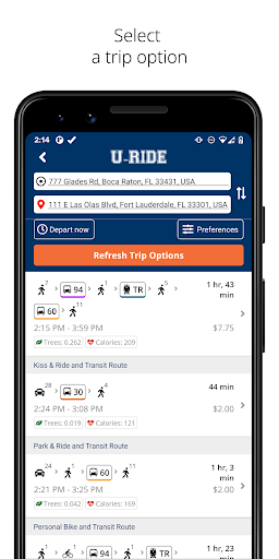 U-RIDE Screen 3