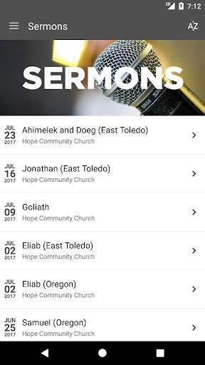 HopeCommunity.Tv Screenshot