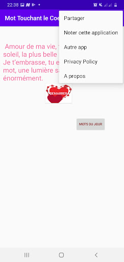 Mot Touchant le cœur 2023 Screen 2