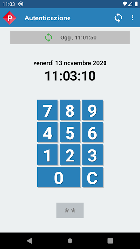 Android application Iriday Presenze screenshort