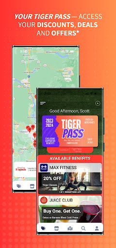 TigerPass Screen 2
