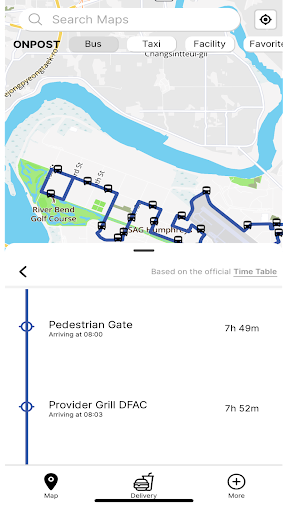 Android application ONPOST: Humphreys screenshort