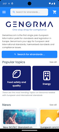 Android application Genorma screenshort
