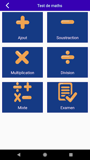 Aperçu de l'application