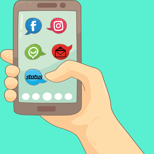 Legenda para fotos, status e m logo