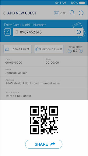 AXXESS USER Screen 3