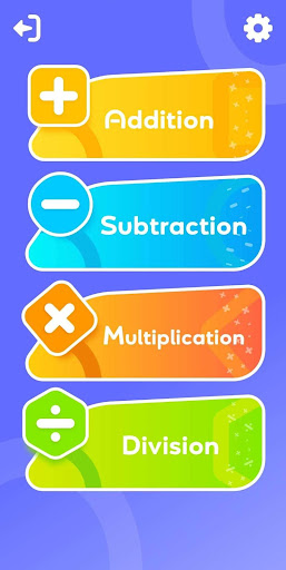 Android application Math Brain - 数学游戏 -算术游戏 screenshort