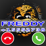 Fake Freddy Five Night Call Prank Simulation icon