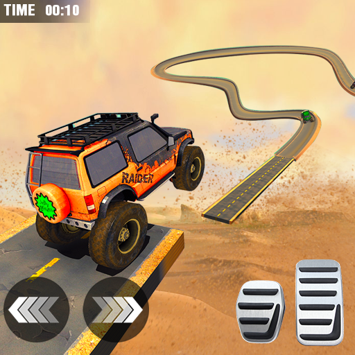 Impossible Jeep Car Stunts Prado Racing Stunts 3D