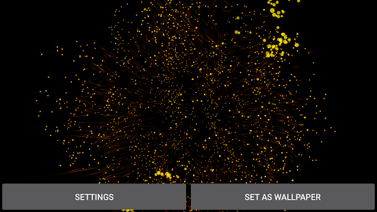 Gyro Particles 3D Live Wallpap Screenshot