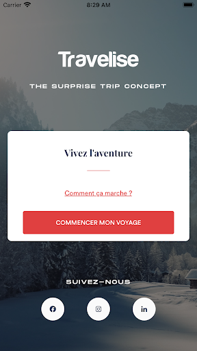 Travelise Screen 2