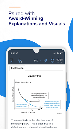 UWorld Finance - Exam Prep Screen 3