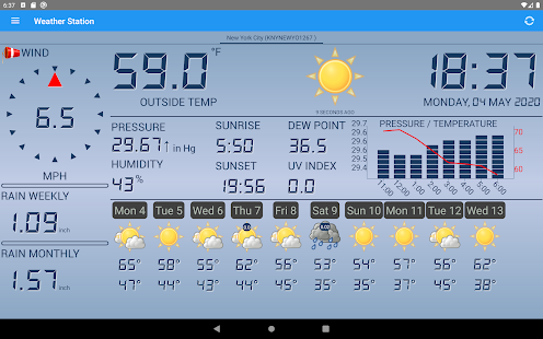 Weather Station Captura de pantalla