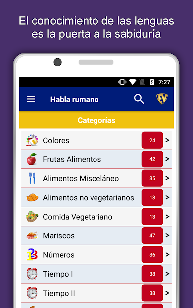 Screenshot 19 Hablar rumano : Aprender rumano Idioma Offline android