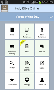 Holy Bible Offline Captura de pantalla