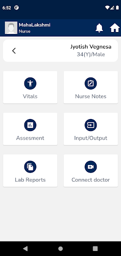 Smart Patient Staff Screen 2
