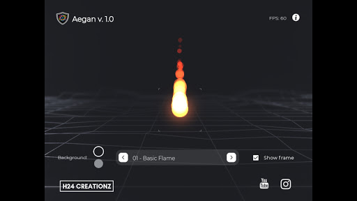 Android application Aegan screenshort