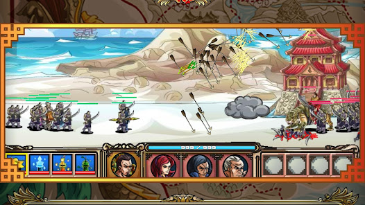 Captura de Pantalla 2 Dynasty War: Tower Defense android