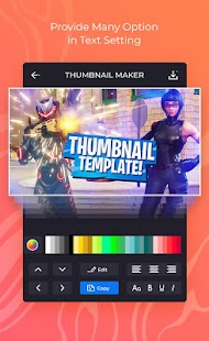Thumbnail Maker & Banner Maker Capture d'écran
